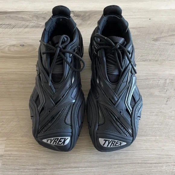NWOB Balenciaga Black Tyrex Sneakers - Picture 9 of 11